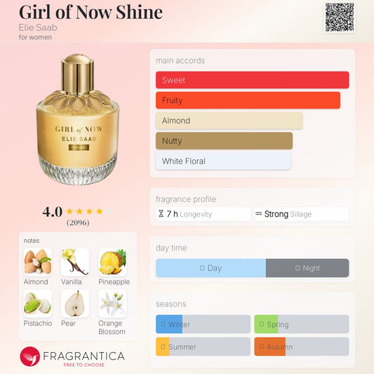 Elie Saab Girl Of Now SHINE EDP 90ml