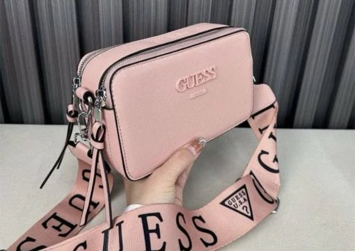 Guess Lewistown Double Zip Crossbody Bag