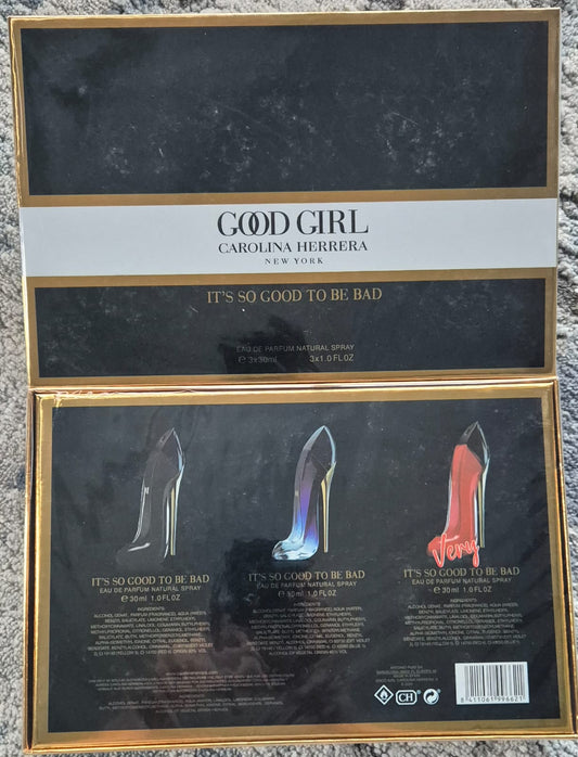 CH Good Girl Black/Legere/Very Set (3x30ml)