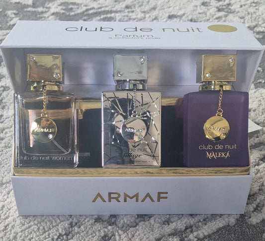 Armaf Club De Nuit Maleka/Woman/Sillage Set (3x30ml)