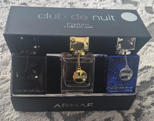 Armaf Club De Nuit Intense Man/Woman/Iconic Set (3x30ml)