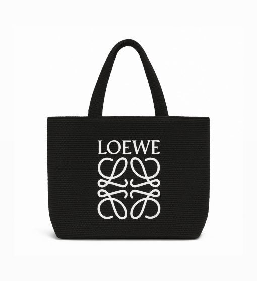 Loewe Medium Raffia Tote Bag