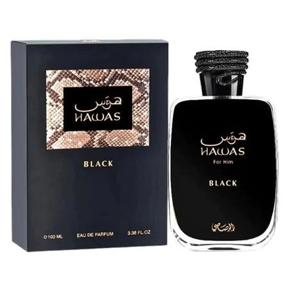Hawas Black By Rasasi EDP 100ml