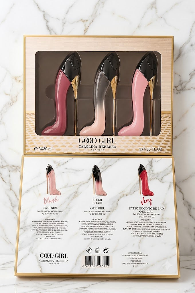 CH Good Girl Blush/Blush Elixir/Very Set (3x30ml) (Ladies Gift Set)