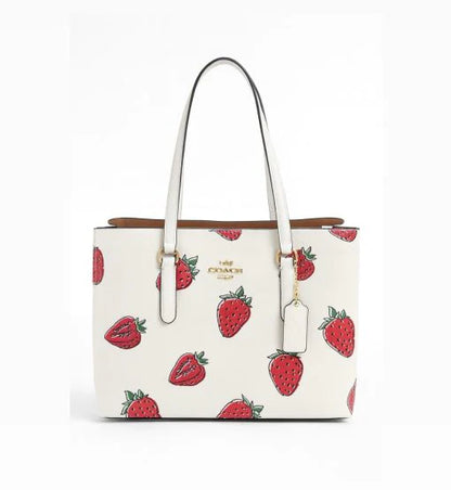 Coach Mollie Tote Bag Signature Canvas