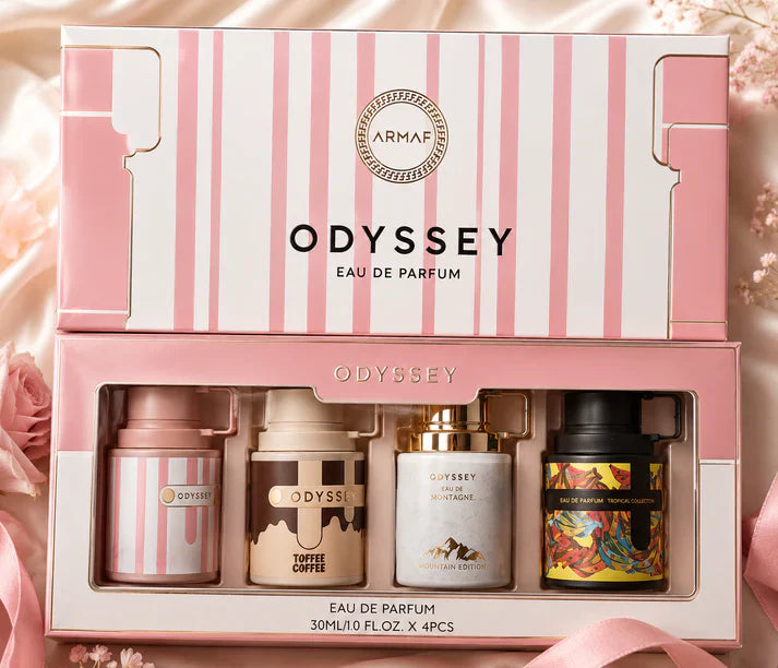Odyssey By Armaf Set (4x30ml) (Pink Box)