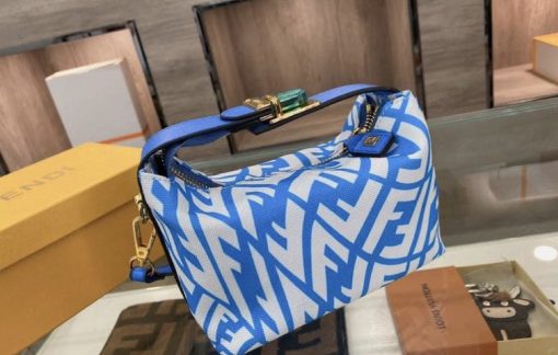 Fendi FF Vertigo-Print Mini Bag