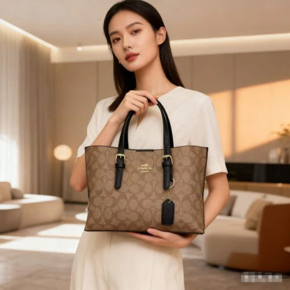 Coach Mollie Tote Bag Signature Canvas