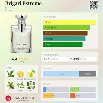 Bvlgari Pour Homme Extrême EDT 100ml