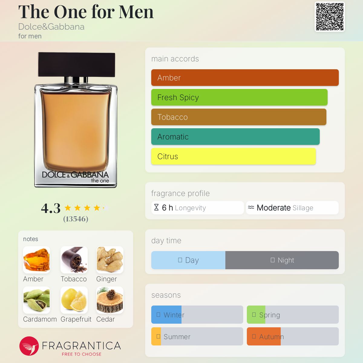 D&G The One EDT 100ml