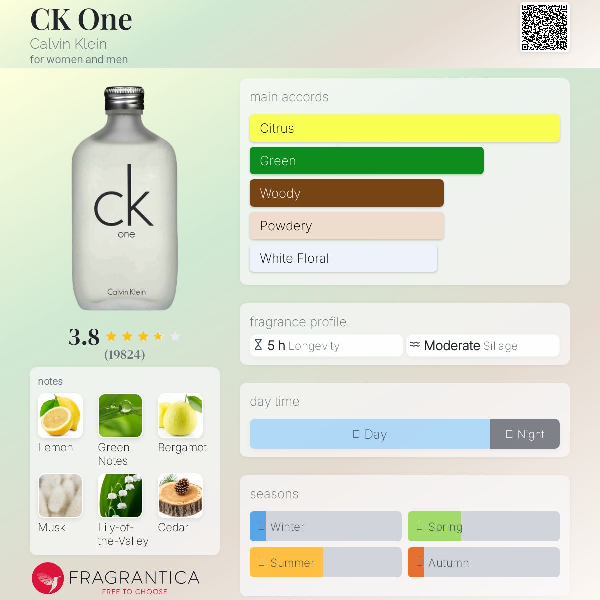 CK One EDT 100ml