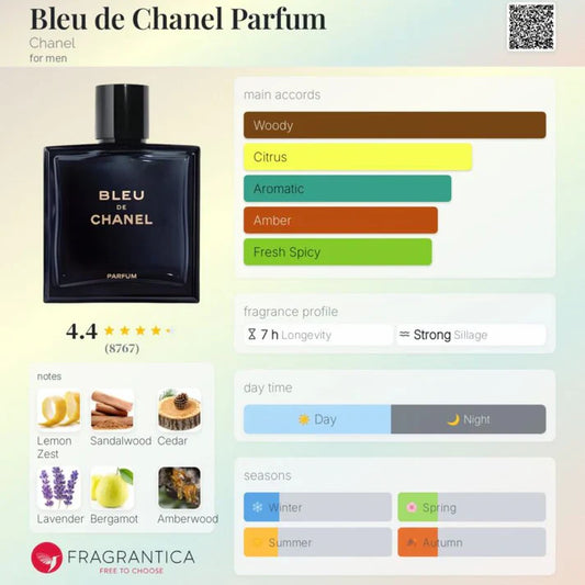 Bleu De Chanel PARFUM 100ml