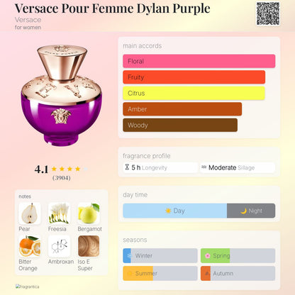 Versace Dylan Purple Pour Femme EDP 100ml
