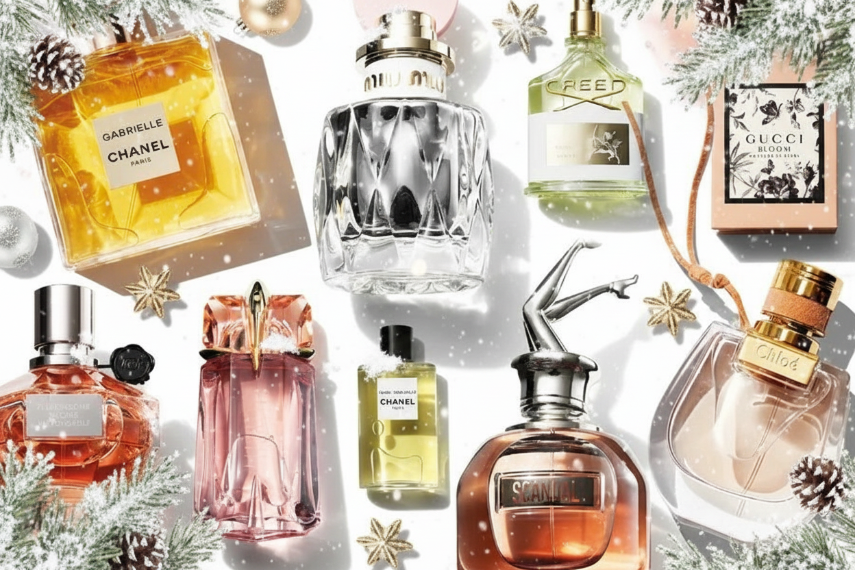 Festive Snow Christmas Fragrance Banner