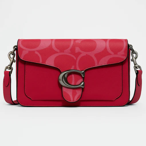 Coach Tabby 26 Signature Shoulder Bag