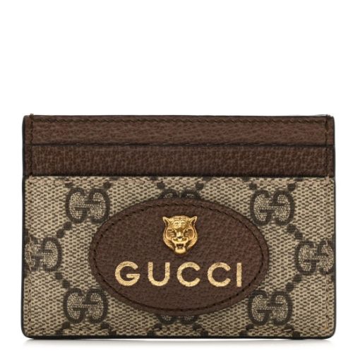 Gucci GG Supreme Canvas Neo Vintage Card Holder