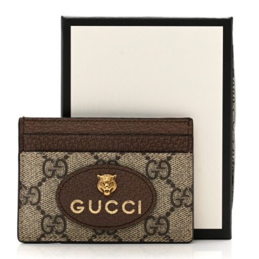 Gucci GG Supreme Canvas Neo Vintage Card Holder