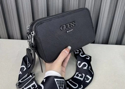 Guess Lewistown Double Zip Crossbody Bag