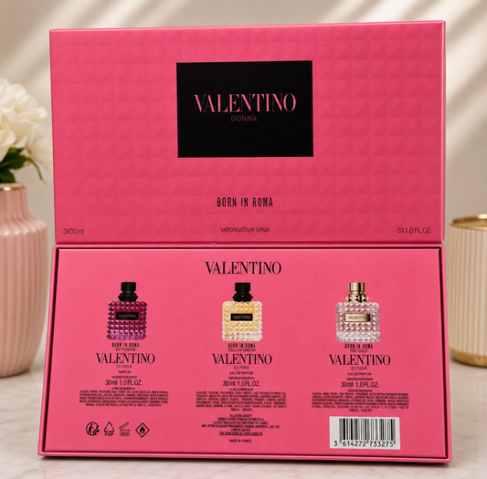 Valentino Donna Born In Roma ExtraDose/Yellow Dream/The Gold Set (3x30ml) (Ladies Gift Set)