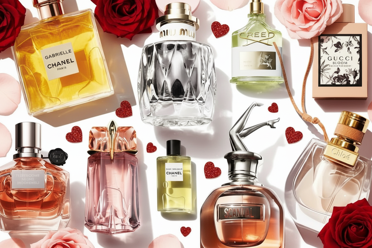 Valentine's Luxury Fragrance Banner